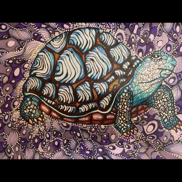 Turtle Dreams- a print of my original drawing - Picture 1 of 1